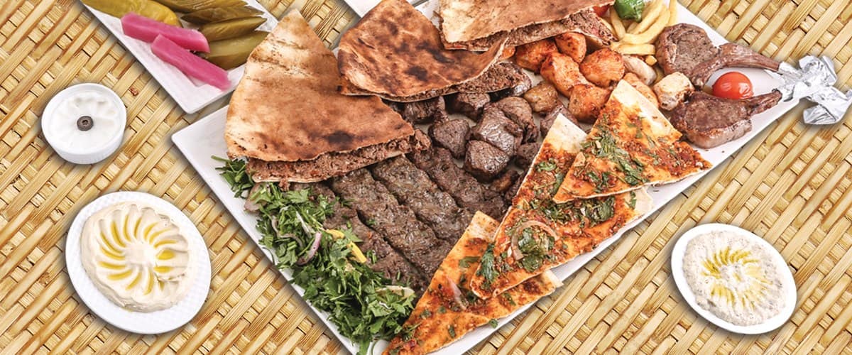 Rawabi Alsham mixed grill platter